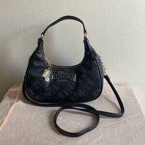 NWT Juicy Couture black liquorice Semi Charmed Hobo/ Coho bag 🖤